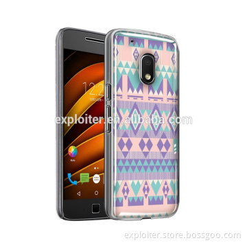 Ultra-thin soft plastic gel smart phone case for moto g4 play tpu case